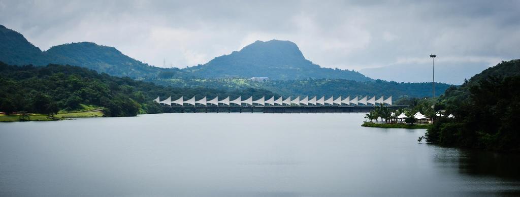 Aamby Valley City Lonavala Eksteriør bilde View of the dam